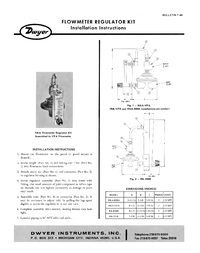 Thumbnail of document Manual - RM Rate-Master Polycarbonate Flowmeter